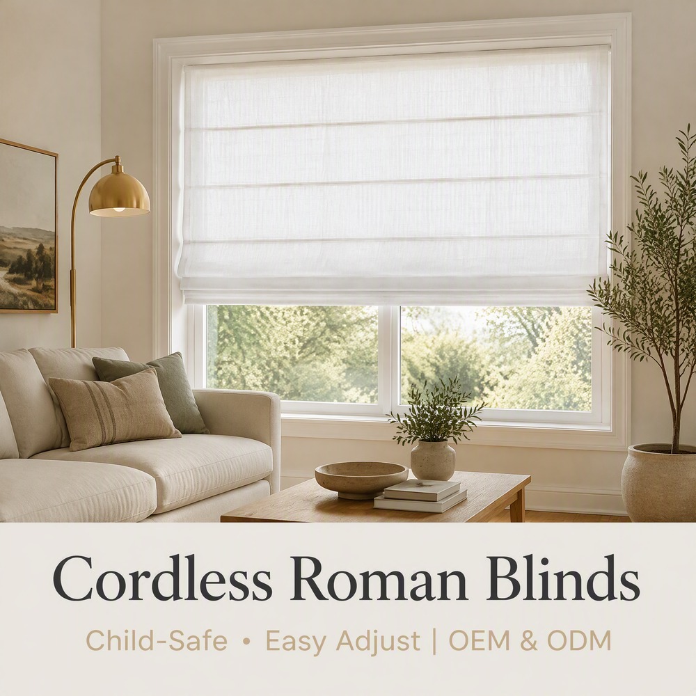 Waterproof Roman Blinds | Bath & Kitchen Roman Shades