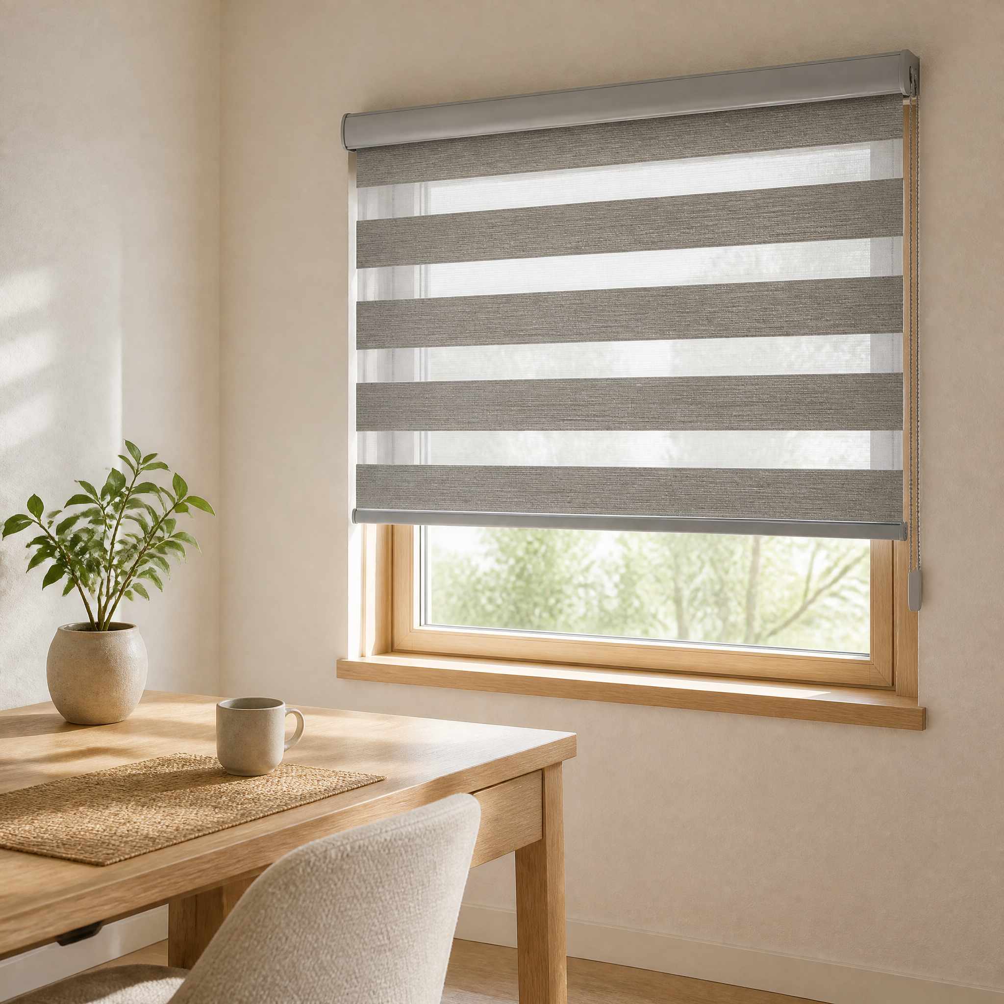 Day & Night Blinds | Natural Minimal Zebra Blinds for Distributors