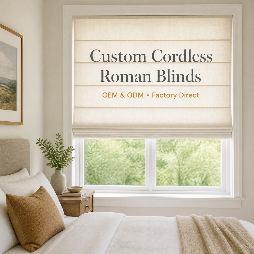 Waterproof Roman Blinds | Bath & Kitchen Roman Shades