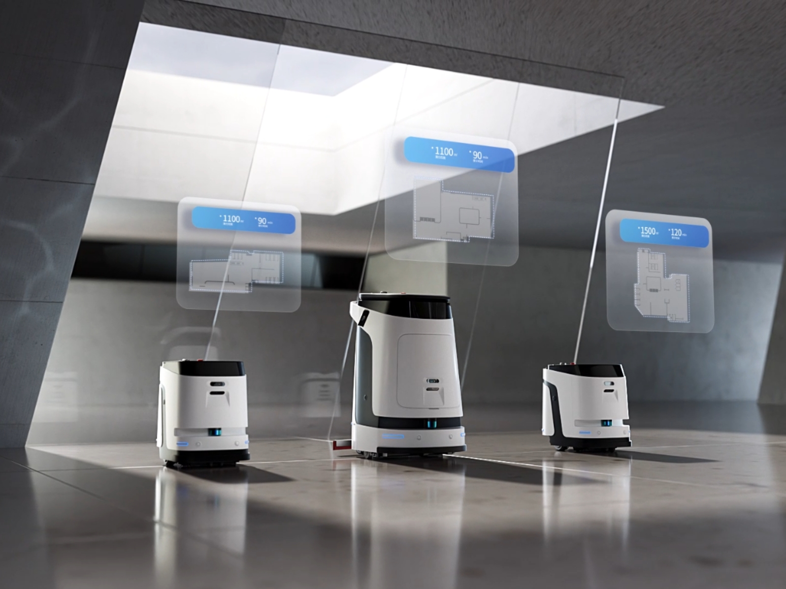 Top 10 des fonctionnalités des robots aspirateurs industriels pour les sols d'usine