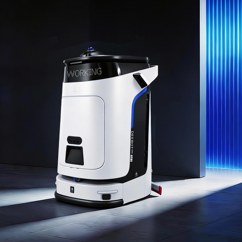 ECOVACS DEEBOT PRO M1 3D – Advanced Scrubbing Robot for Large & Dynamic Commercial Indoor Environments_img