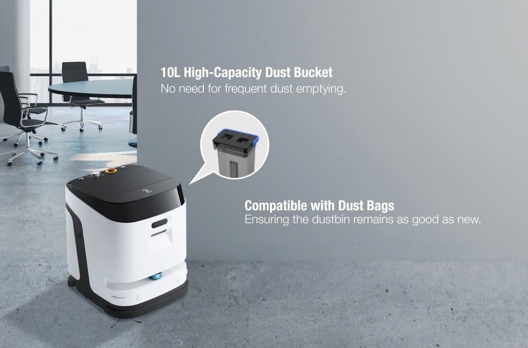 ECOVACS Commercial Robot Vacuum DEEBOT PRO K1 VAC
