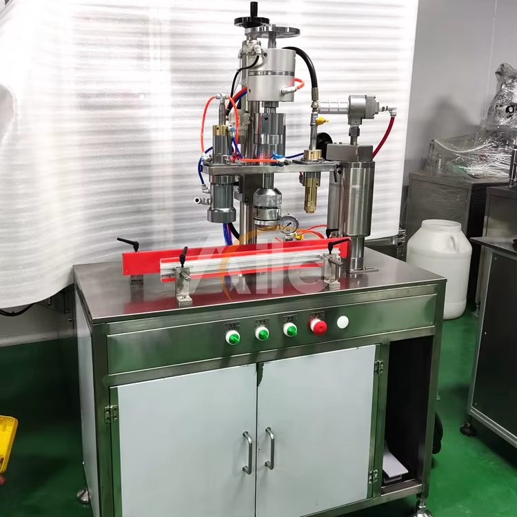 Semi-automatic 3-in-1 Vacuuming Gas Stove Gas Filling Machine manufacture