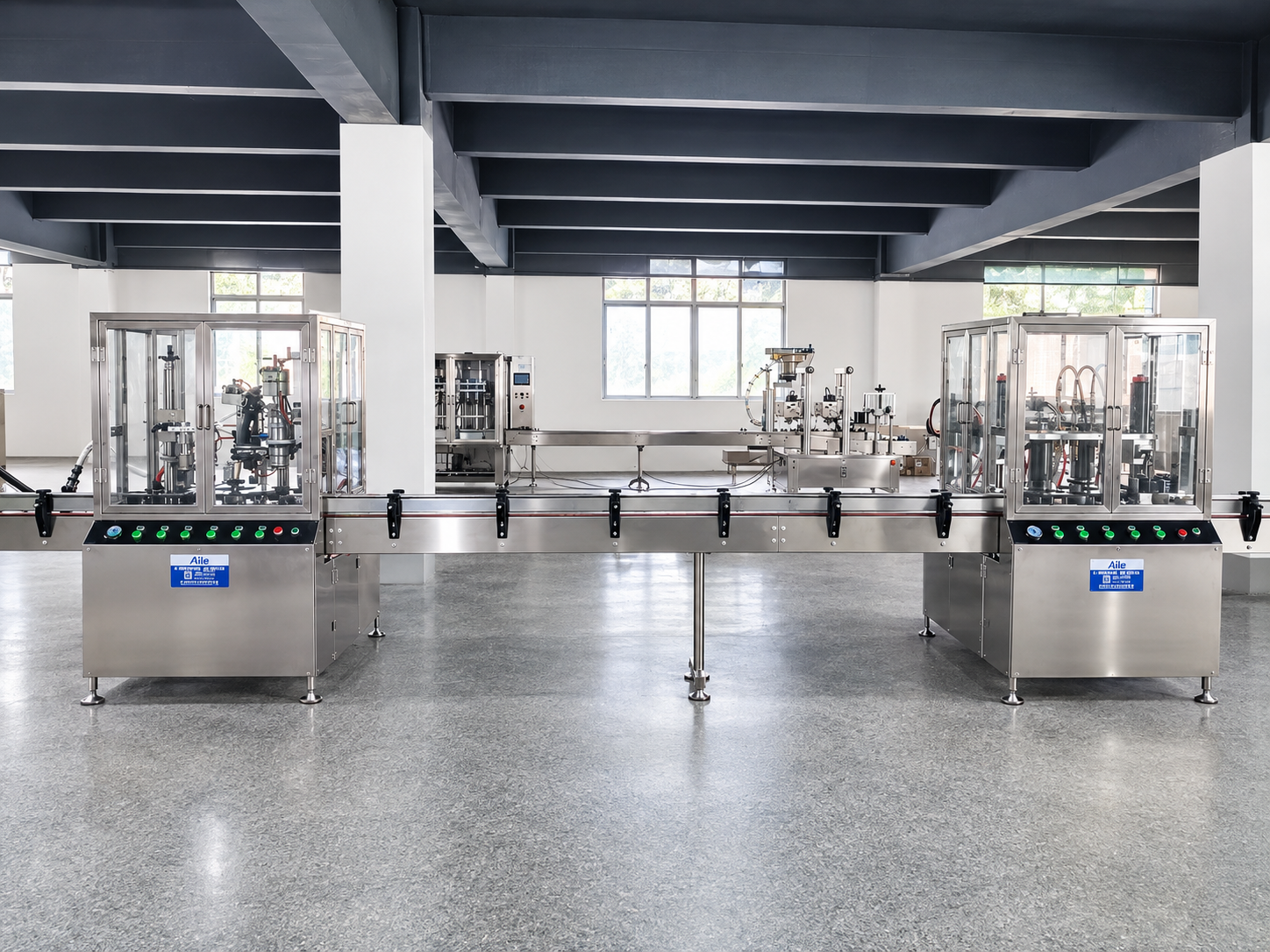 Fully Automatic Aerosol Filling Line For Hairspray Production