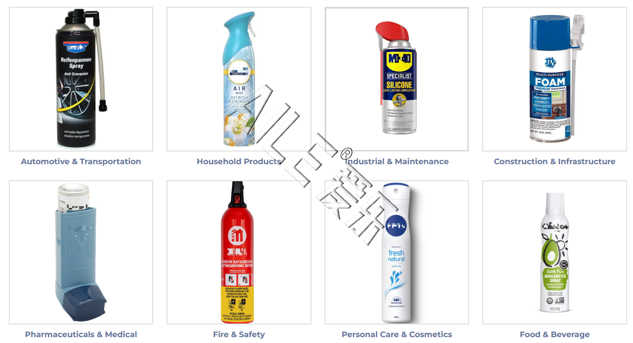 Standard Aerosol Filling Machine Applications