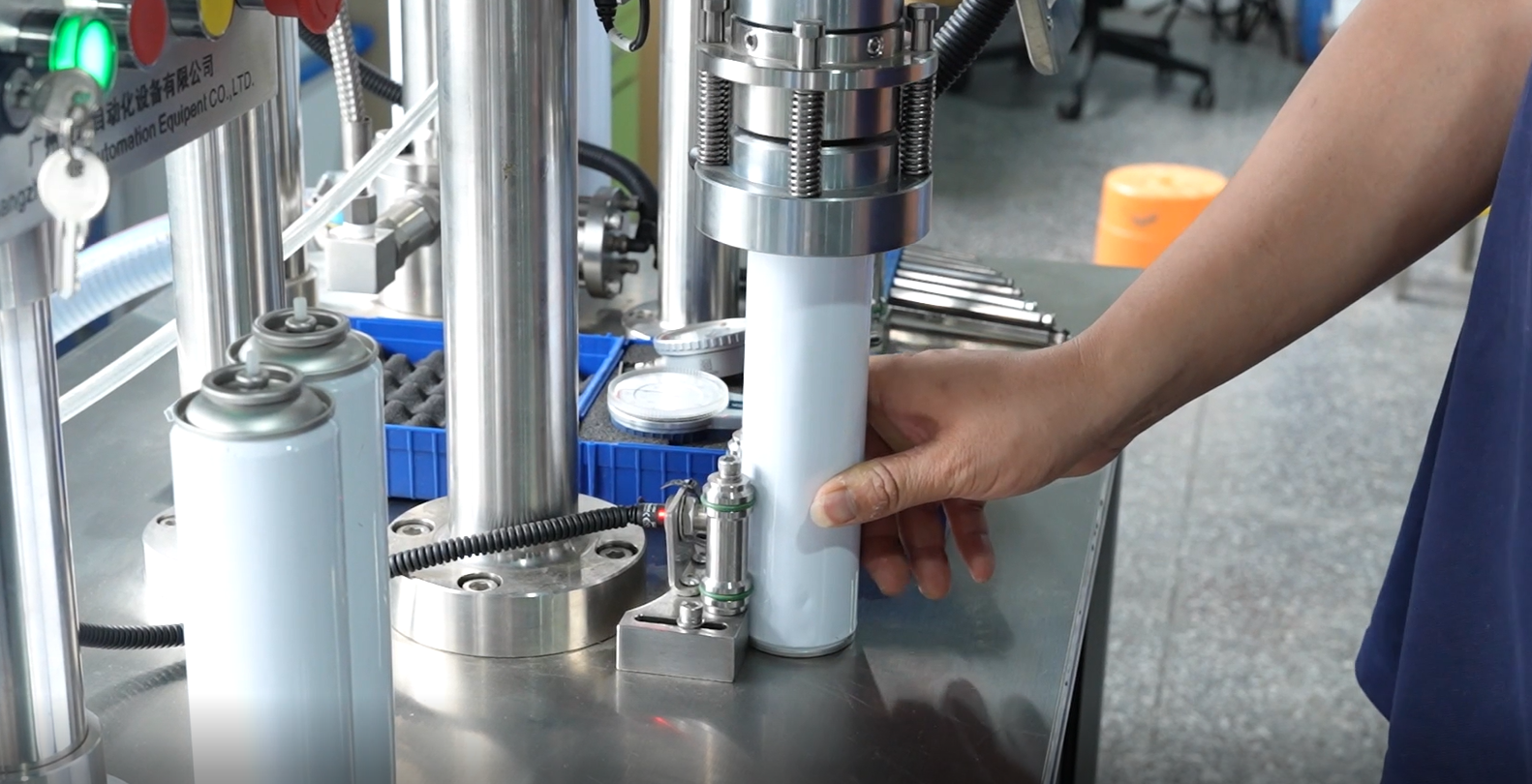 Stainless Steel BOV Filling Machine for Food