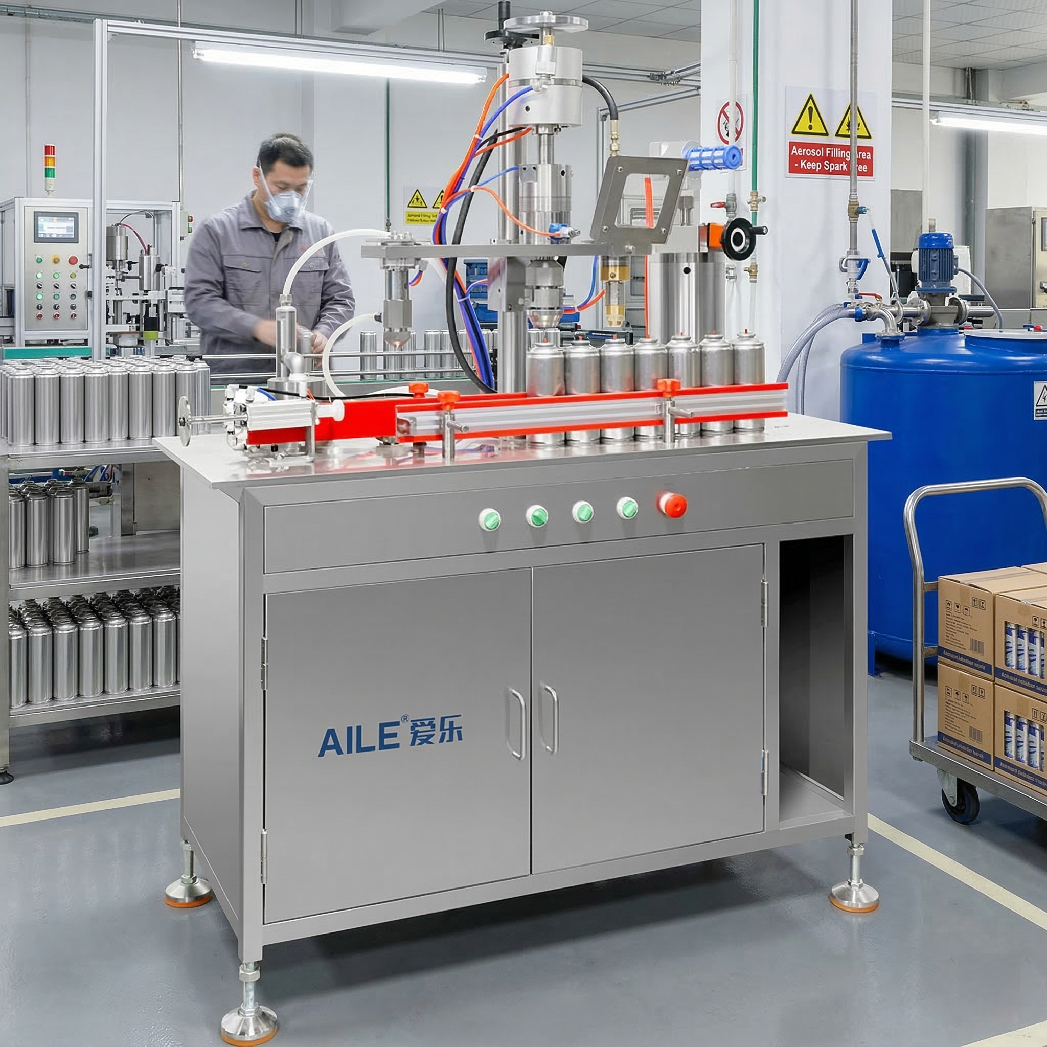 How to Maximize Your Aerosol Production ROI with a 4-in-1 Integrated Filling System