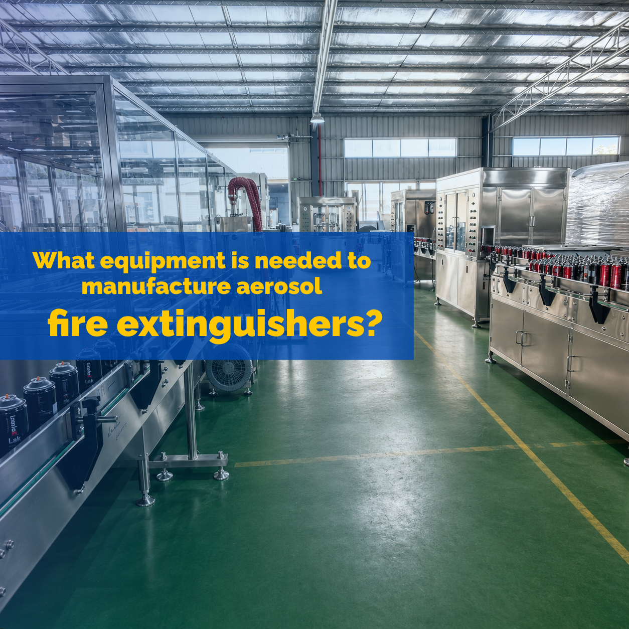 What Equipment Is Needed to Produce Aerosol Fire Extinguishers?