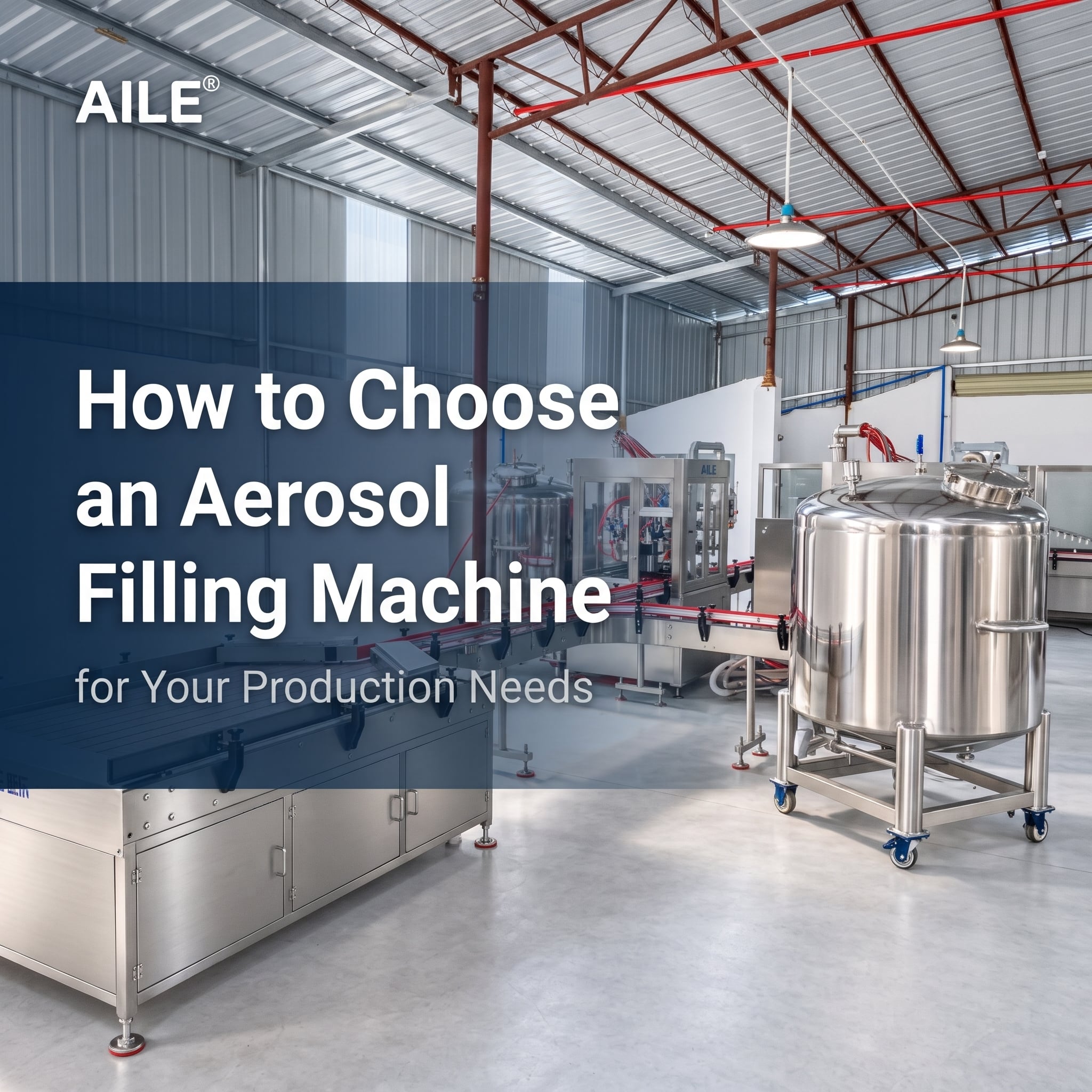 What Equipment Do You Need for a Complete Aerosol Filling Line?