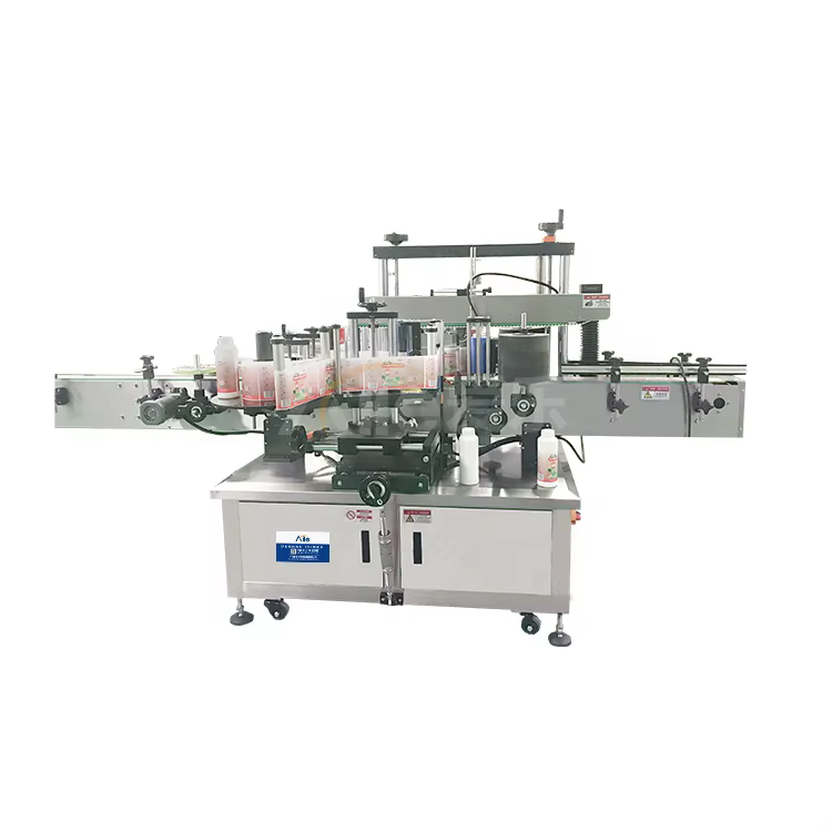 Aile Round Bottles Labeling Machine Deodorant Stick Packaging Equipment Stainless Steel Flat Surface Square Labeling Machine factory
