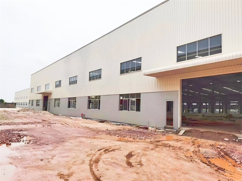 Almacén Personalizado de Estructura Metálica para Plantas de Fabricación