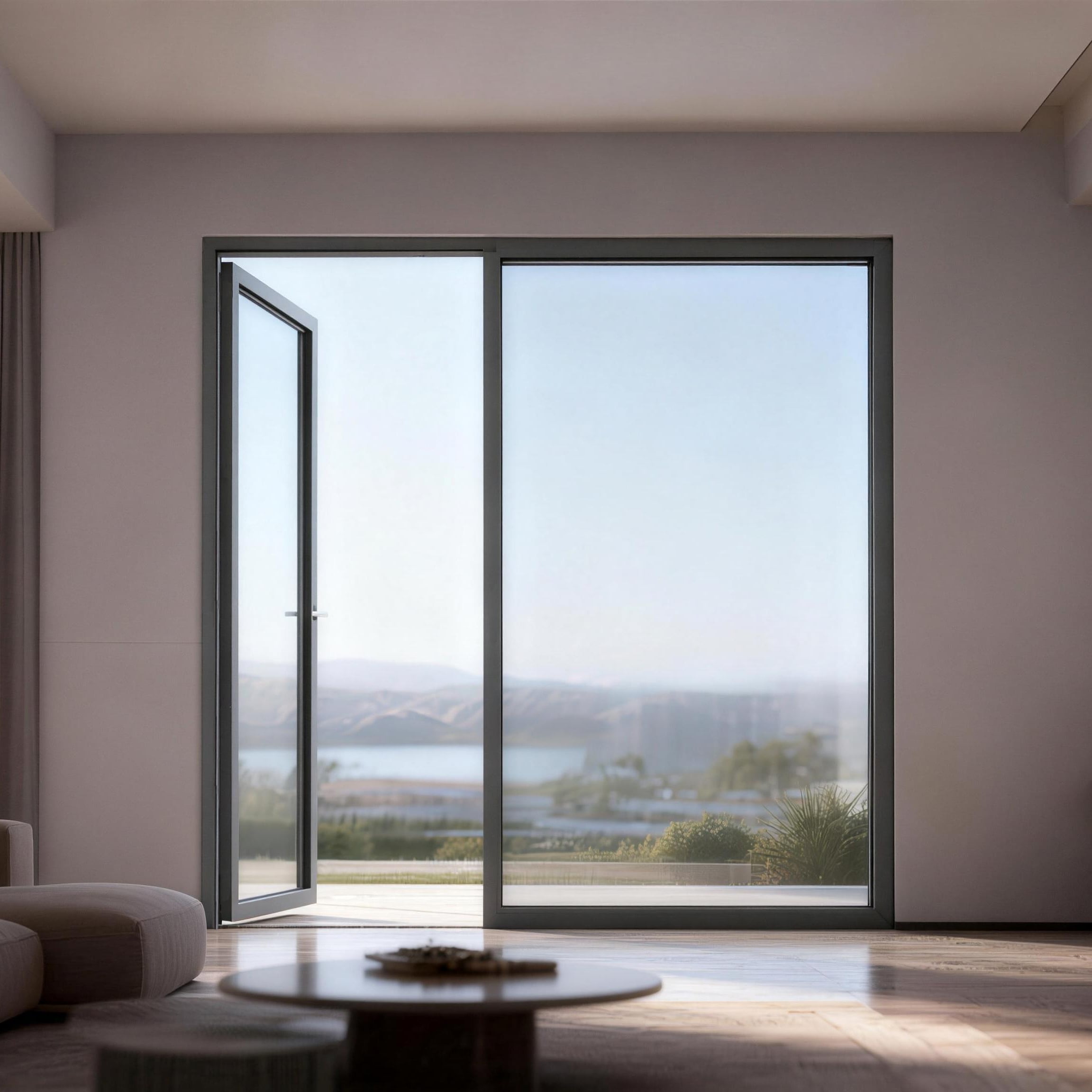 60 Series Thermally Broken Aluminum Outward-Opening Door