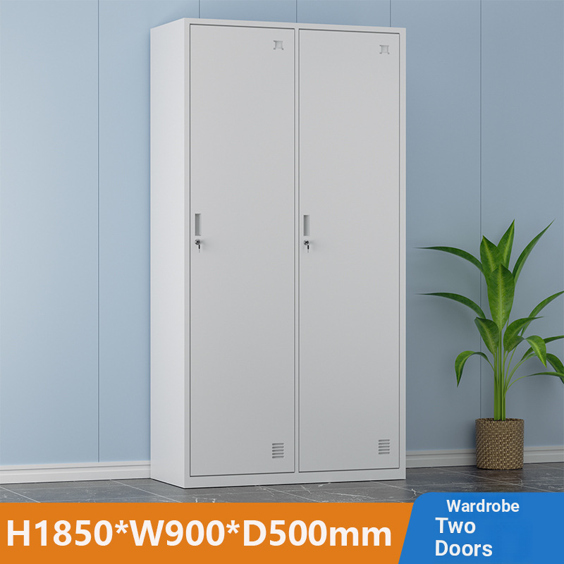 6 Door Wardrobe Safe Inside Lockable Multi-purpose Cupboards Clothing Cabinets Metal Lockers Steel Home Furniture Closets