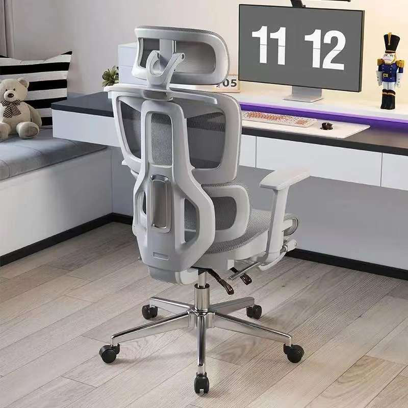 YouBao Office Furniture Ergonomic Chair with Footrest, Lumbar Support,Adjustable Headrest Modern Office Chair