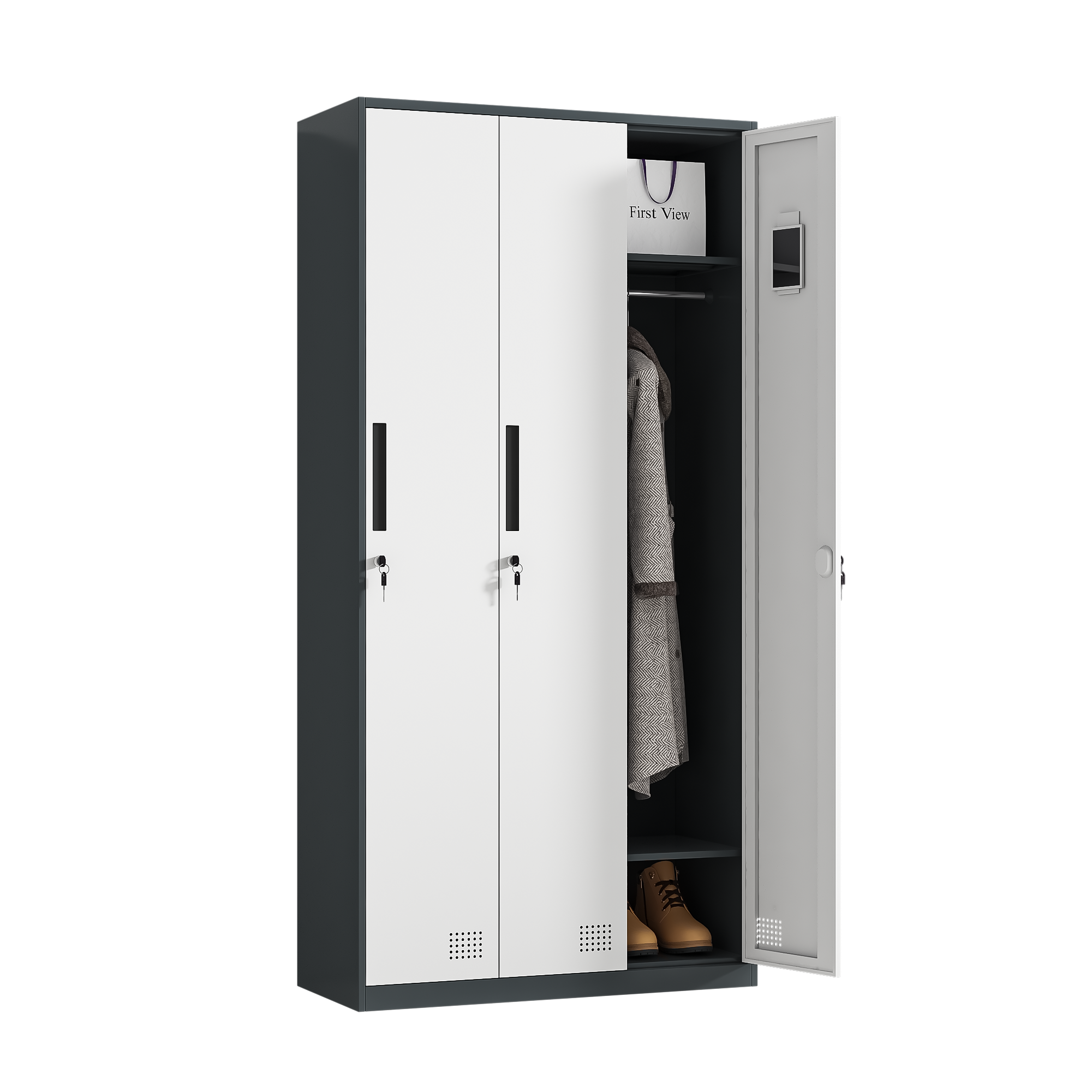 Premium-Metall-Kleiderschränke für maßgeschneiderte Speicherlösungen
