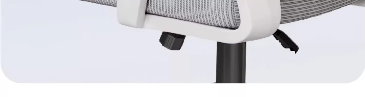 Modern Ergonomic Mesh Office Chair for Work Study Gaming-Adjustable Height Stainless Steel Frame Comfortable