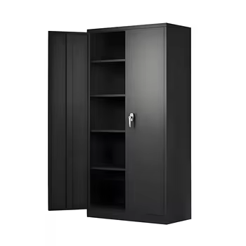 MYOUBAO Office Storage Cabinets Garage Metal File Cabinet Locker with Lock,Adjustable Shelves for Home Office