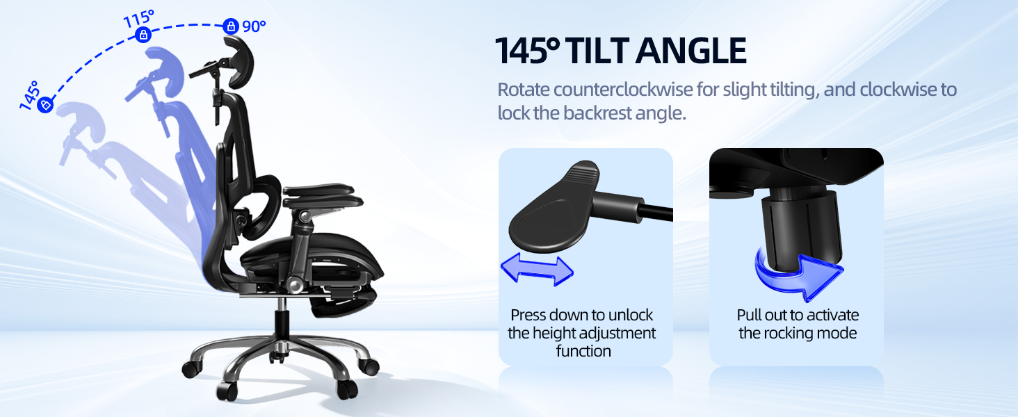 Modern Office Furniture Adjustable Mesh Office Chair Ergonomics Computer Chair Metal Base 150kg High Load Bearing Cooling