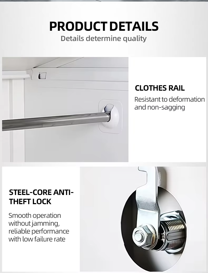 Customized 6-Door Steel Modern Multi-functional Save Space Storage Locker Gym School Office Staff Metal Changing Room Workshop