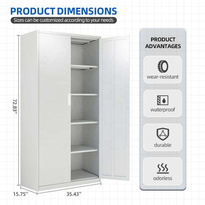 Why Is Metal Storage Cabinet Popular in Warehouses