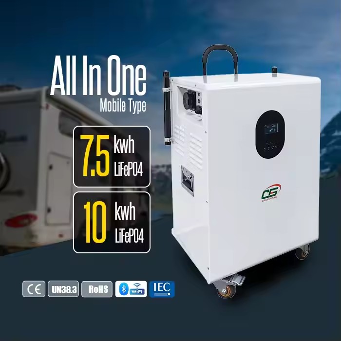 BH-10KWH Lifepo4 Mobile Power Supply Station for Home Energy Storage and Outdoor Activity with 5KW AC Power Output