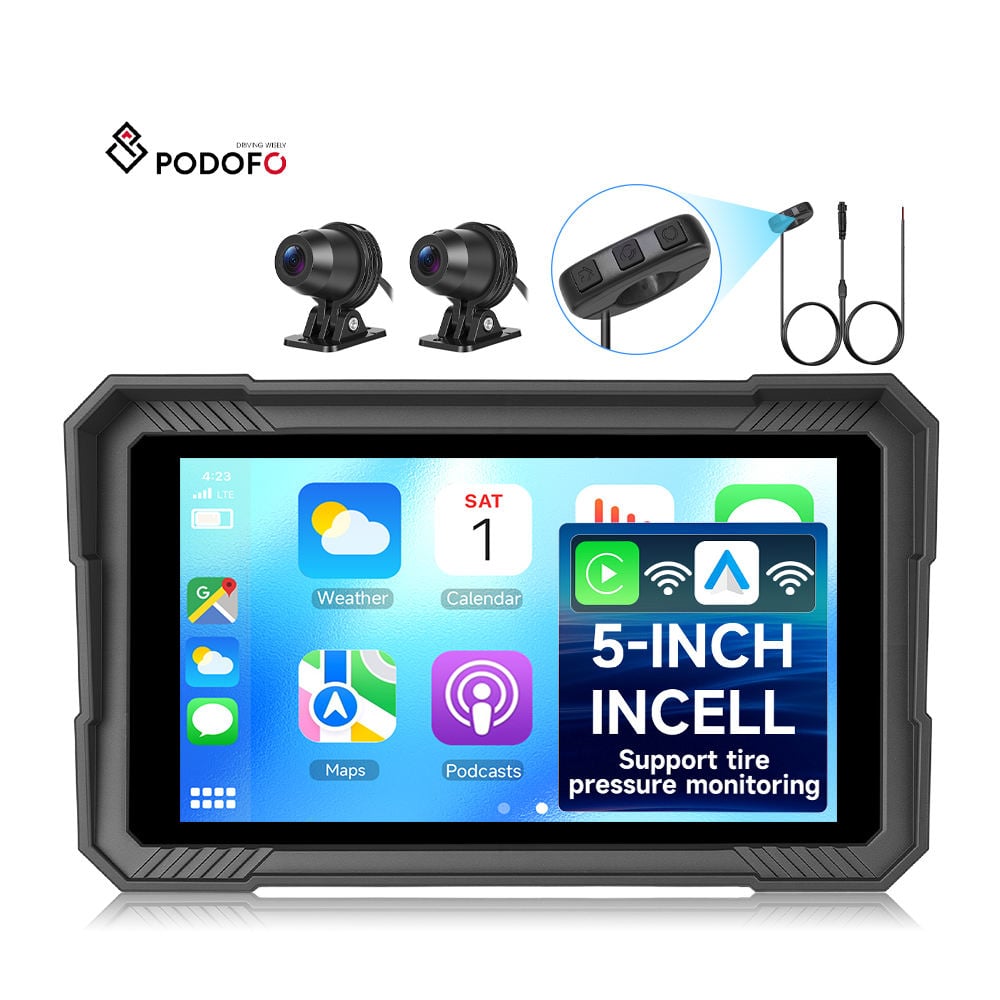 Motorcycle CarPlay Screen