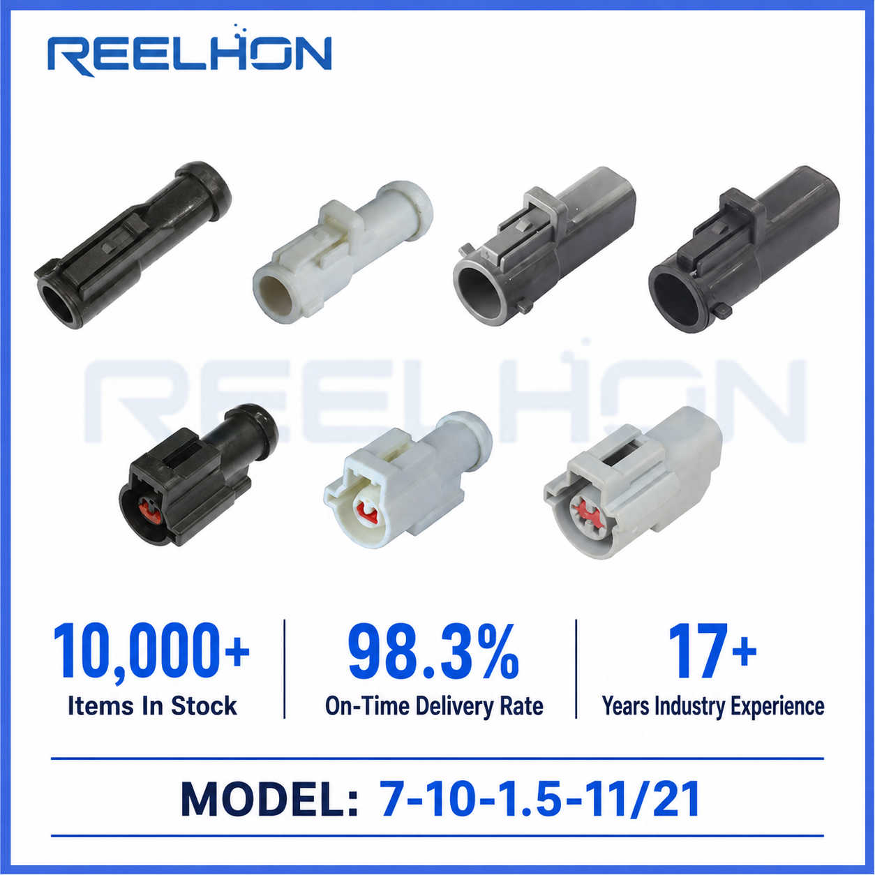 7-10-1.5-11/21 1-2 Pin Waterproof Sealed Bullet 1.5mm Male Female Auto Connector for VW BMW Audi Sensor Harness