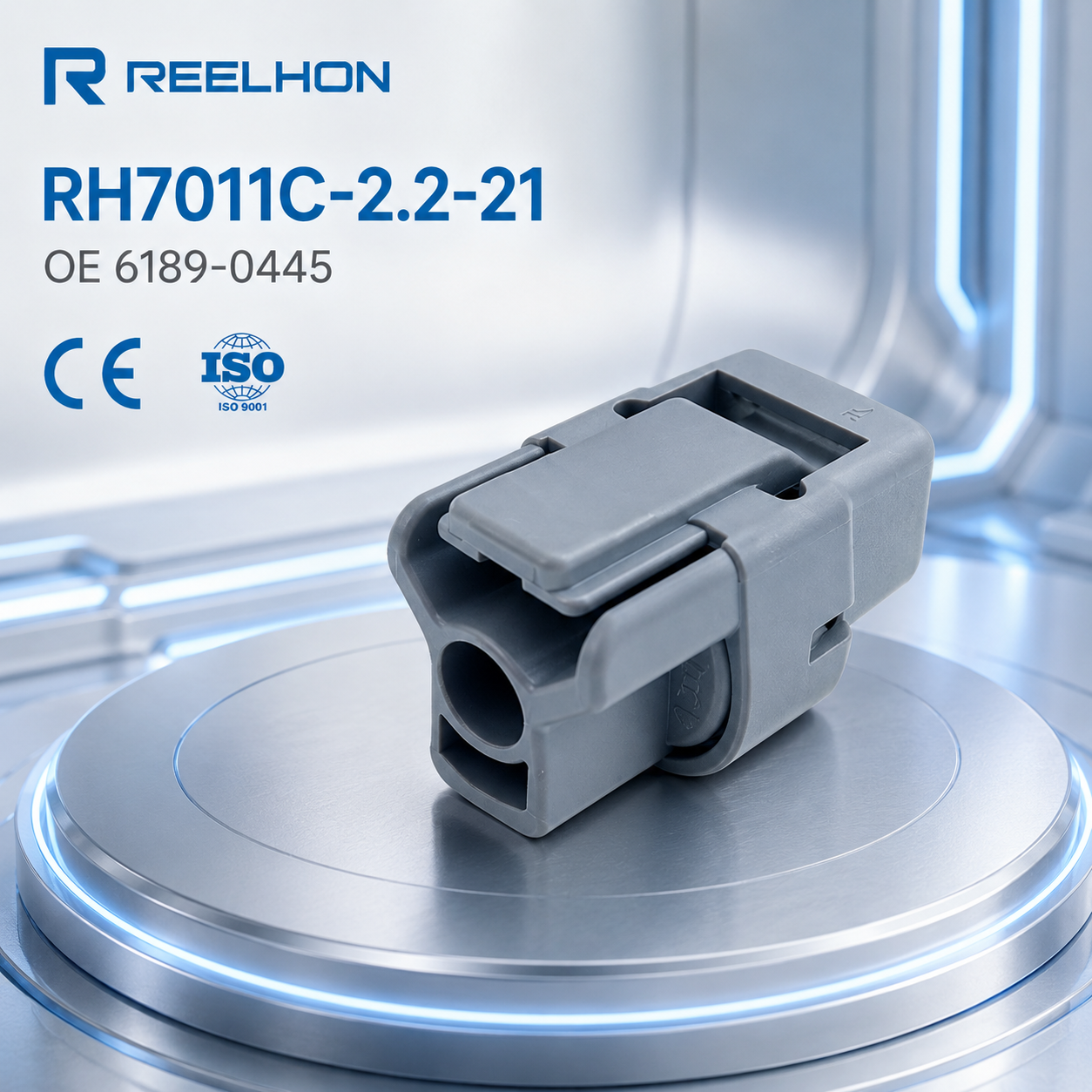 7011C-2.2-21 6189-0445 1 Pin Waterproof Sealed 2.3mm Female Auto Connector Housing for Toyota Sensor Wire Harness