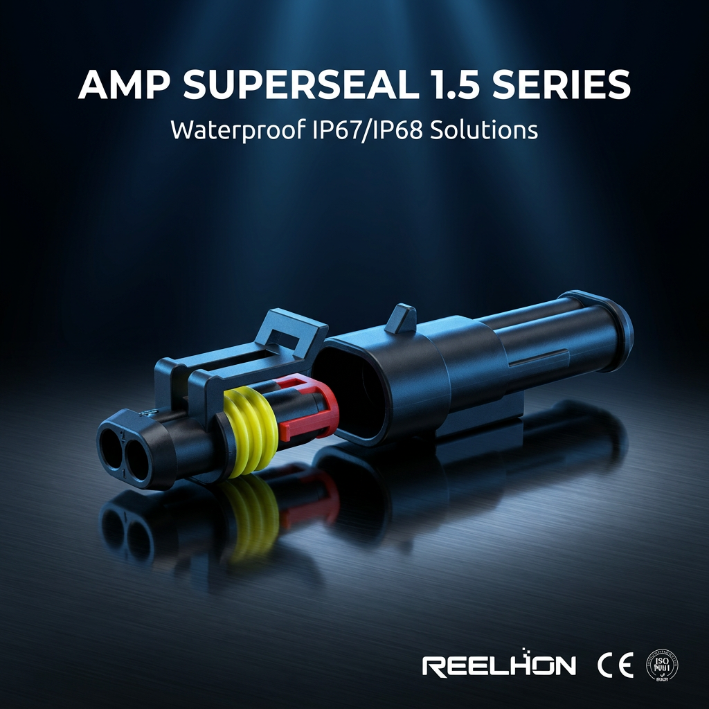RH7021Y-1.8-11/282104-1 Waterproof Male Automotive Connector 