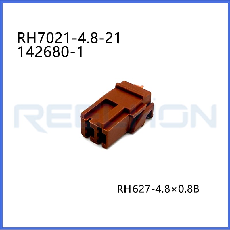 RH7021-4.8-21/142680-1 12 V / 24 V / 48 V, 6 Position, Automotive  Female 