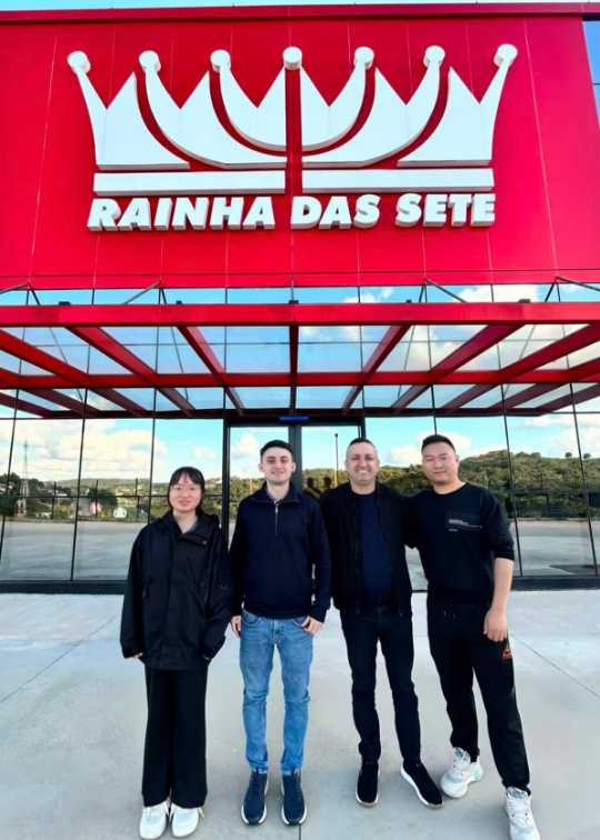 Business Discussion and Technical Exchange Between Reelhon and Rainha das Sete Teams