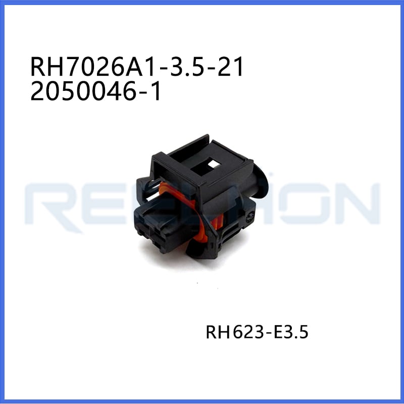 2050046-1/7026A1-3.5-21 26 Pin Female Assembly Wiring Harness Automotive Connector Car Electrical Wire Socket