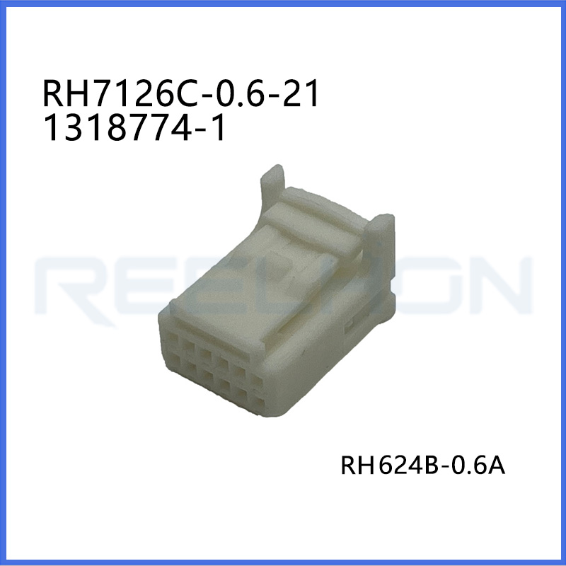 RH7126C-0.6-21/1318774-1  12 V, 12 Position, Automotive Housing for Female Terminals