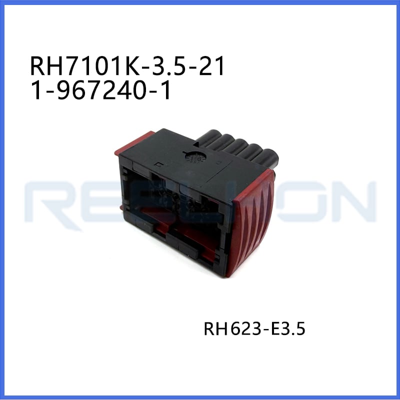 RH7101K-3.5-21/1-967240-1 12 V, 10 Position, Automotive Housing for Female Terminals