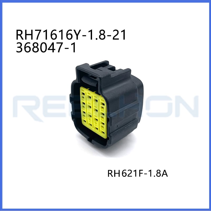 RH71616Y-1.8-21/368047-1 12V 16 Pin Automotive Connector for Female Terminals