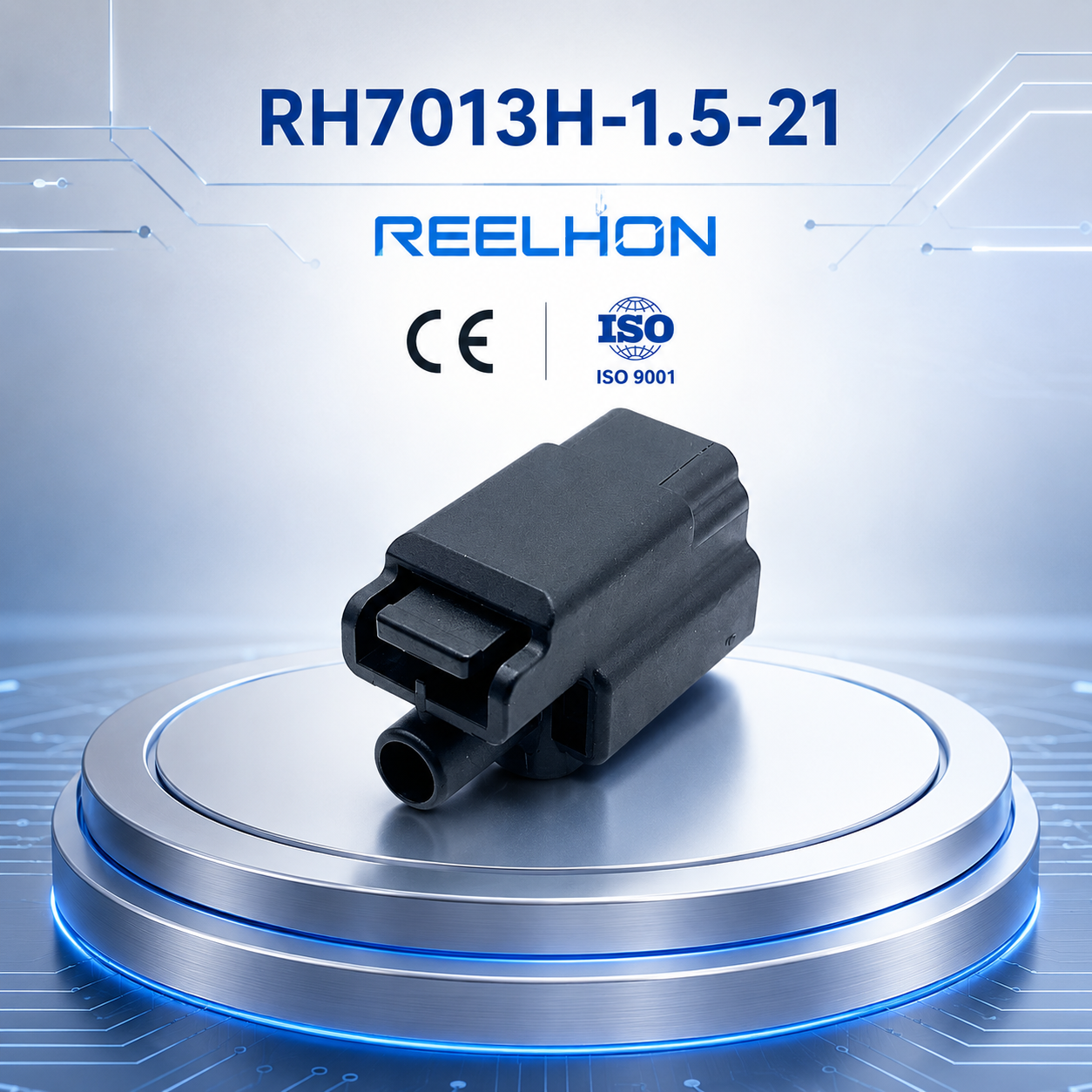 7013H-1.5-21 1 Pin Waterproof Sealed Female Auto Connector Housing for Ford GM Sensor Switch Harness Repair