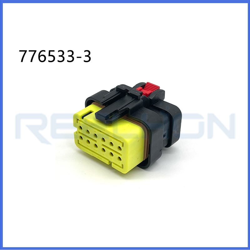 776533-3 12 Pin Female Assembly Wiring Harness Automotive Connector Car Electrical Wire Socket