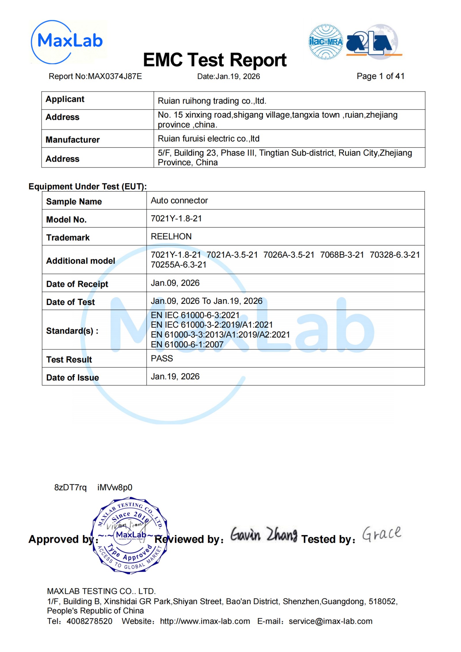 certification