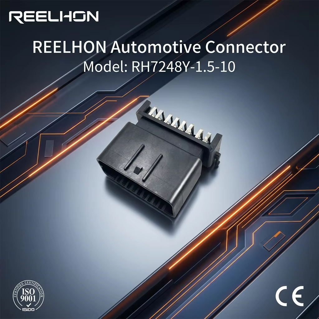 7248Y-1.5-10 Truck Electrical Wire Connectivity Auto Connectors