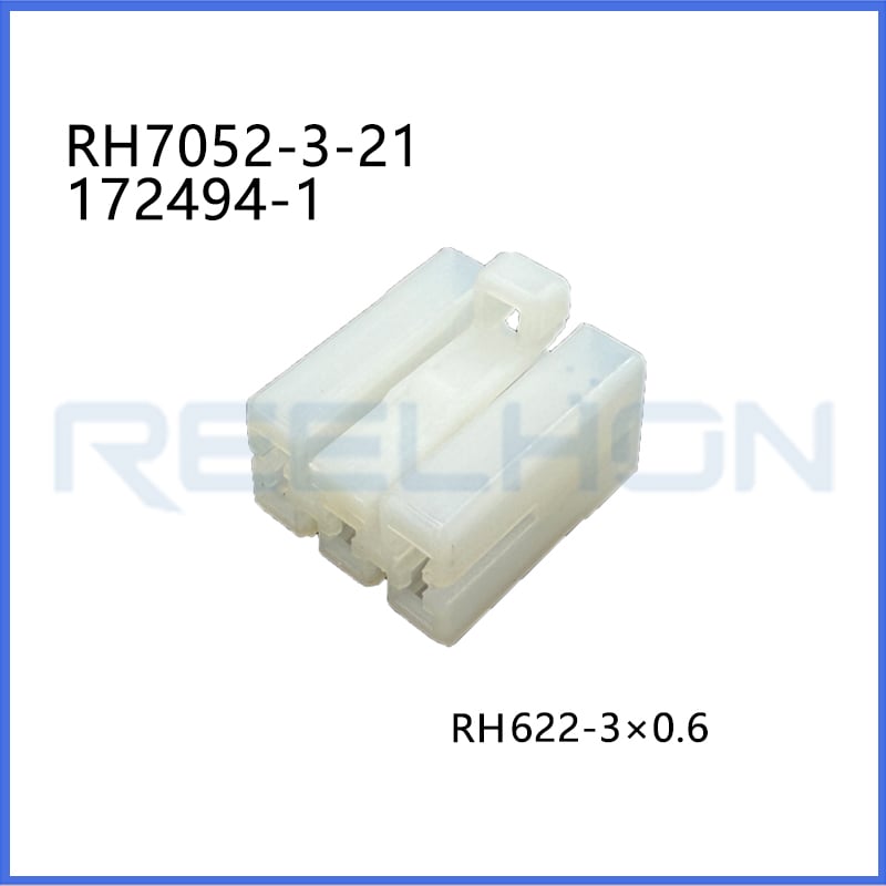 172494-1 Automotive 3mm Sedan Wire Harness Connector 5 Pin Female Housing