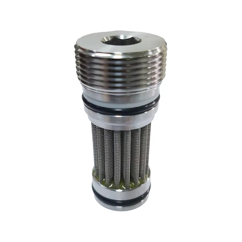 Hydraulic support stainless steel filter element