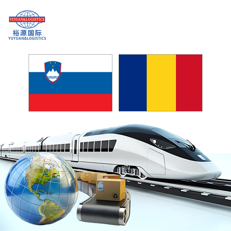 International Logistics Companies China Railway Transport to Romania Slovenia Freight Forwarder Services Cargo Customs Clearance Agent