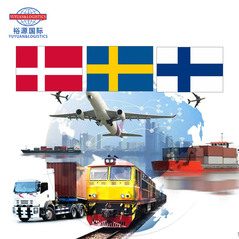 Global Express Logistics Shipping Agent China to Denmark Sweden Finland Railway Freight Forwarding Service Custom Clearance Agent