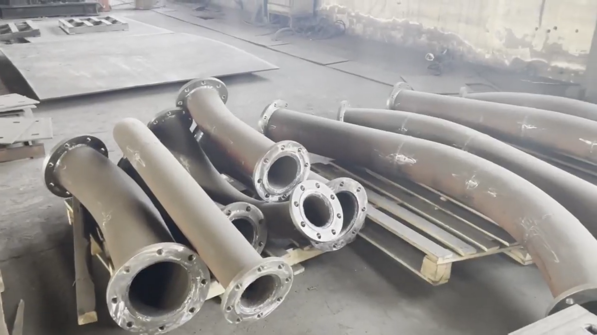 CCO wear pipe and elbow form Hard-plate 5+3,6+4.8+6.10+8....40+20(mm)