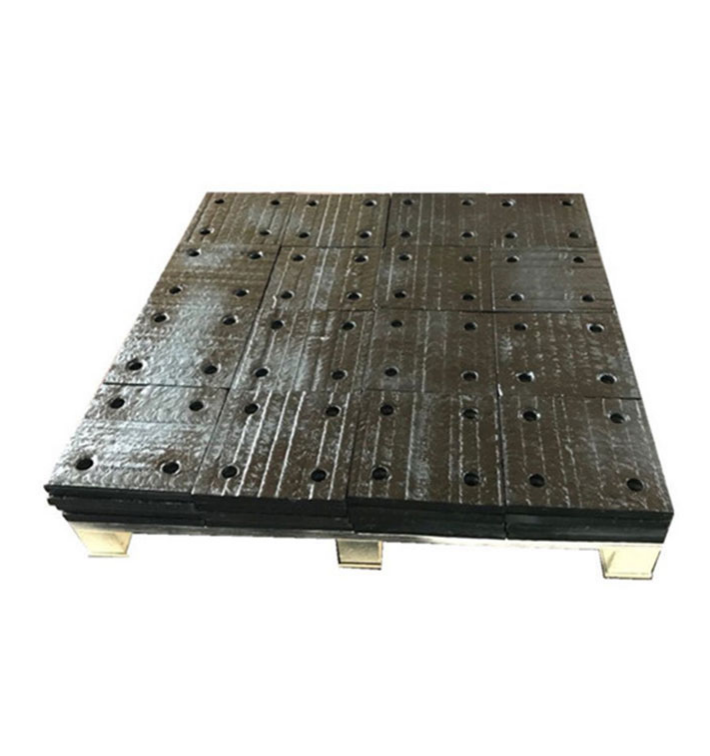 Placas planas de desgaste