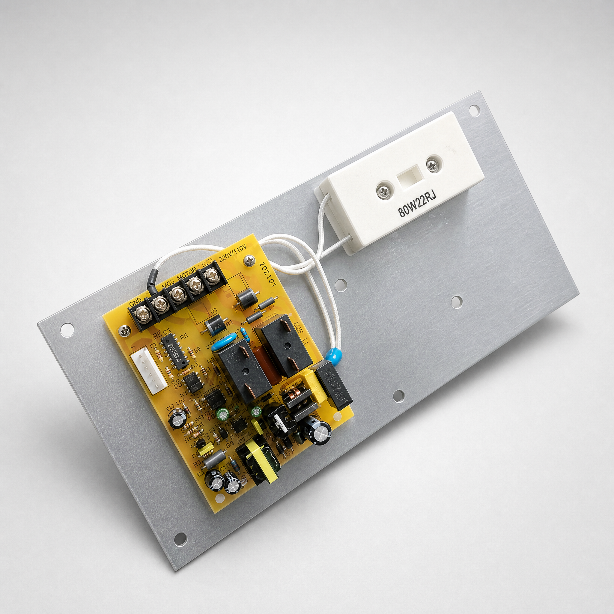 Power board of wheel balancer