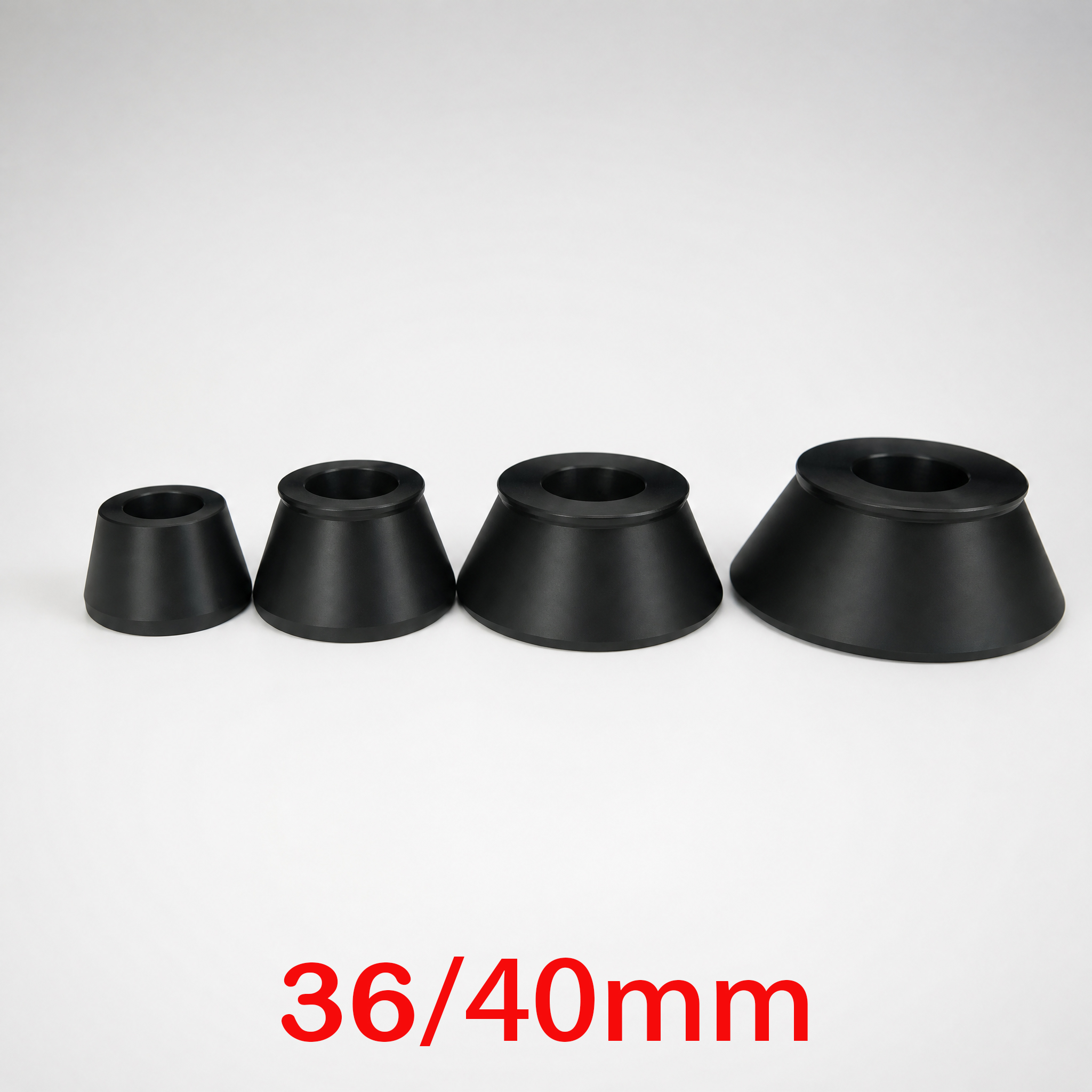 Set cones of wheel balancer