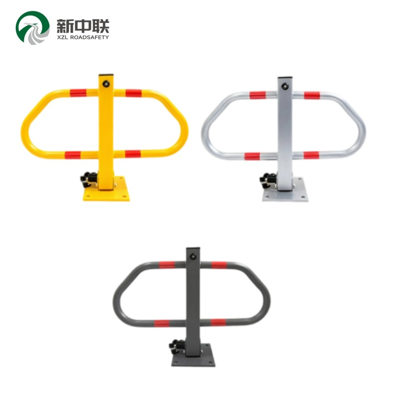 Anti‑Corrosion Hinged Parking Post Hinged Lockable Parking Post