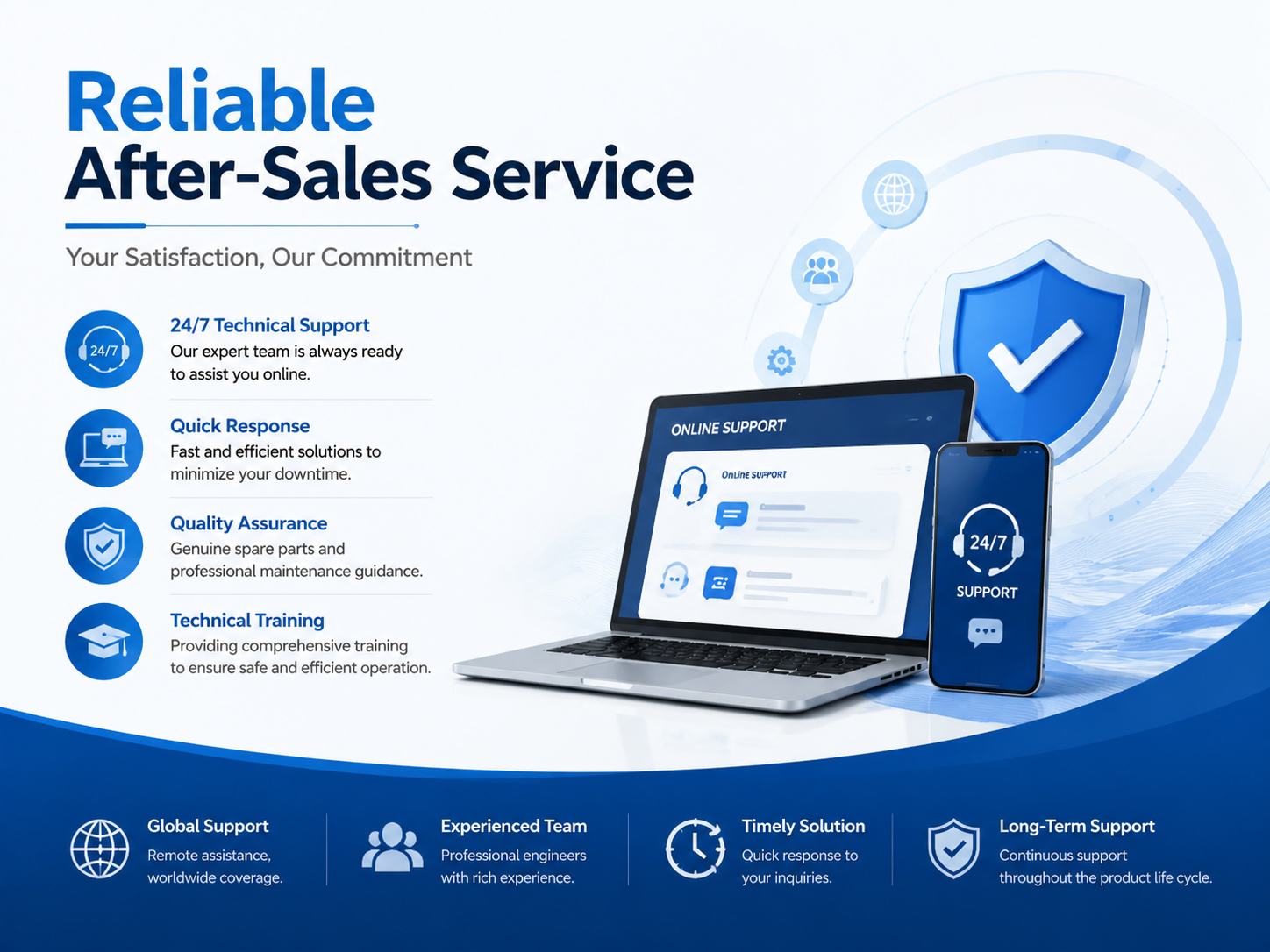 Reliable After-Sales Service 