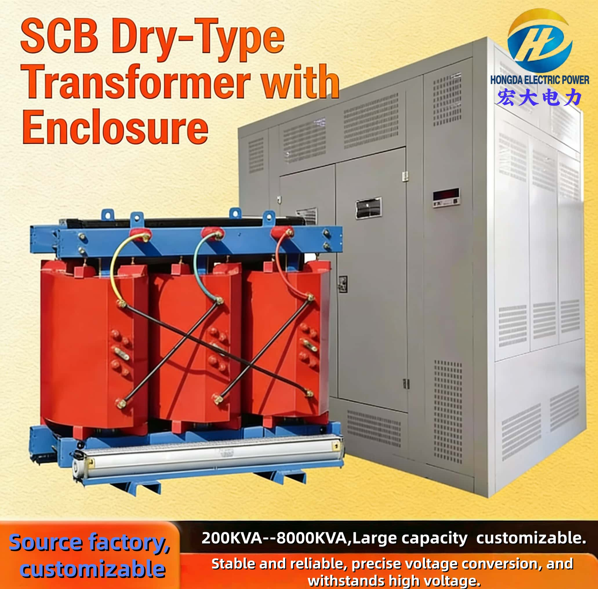 Managing diverse power loads with step down transformer types